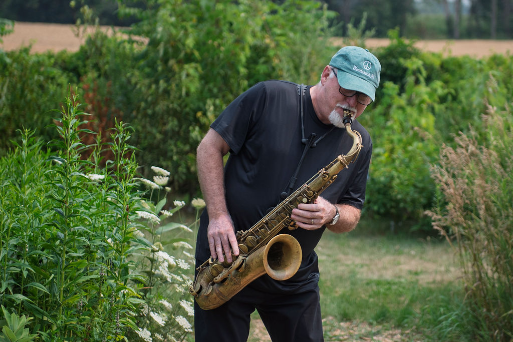 Sax in Selfish Giant's Garden